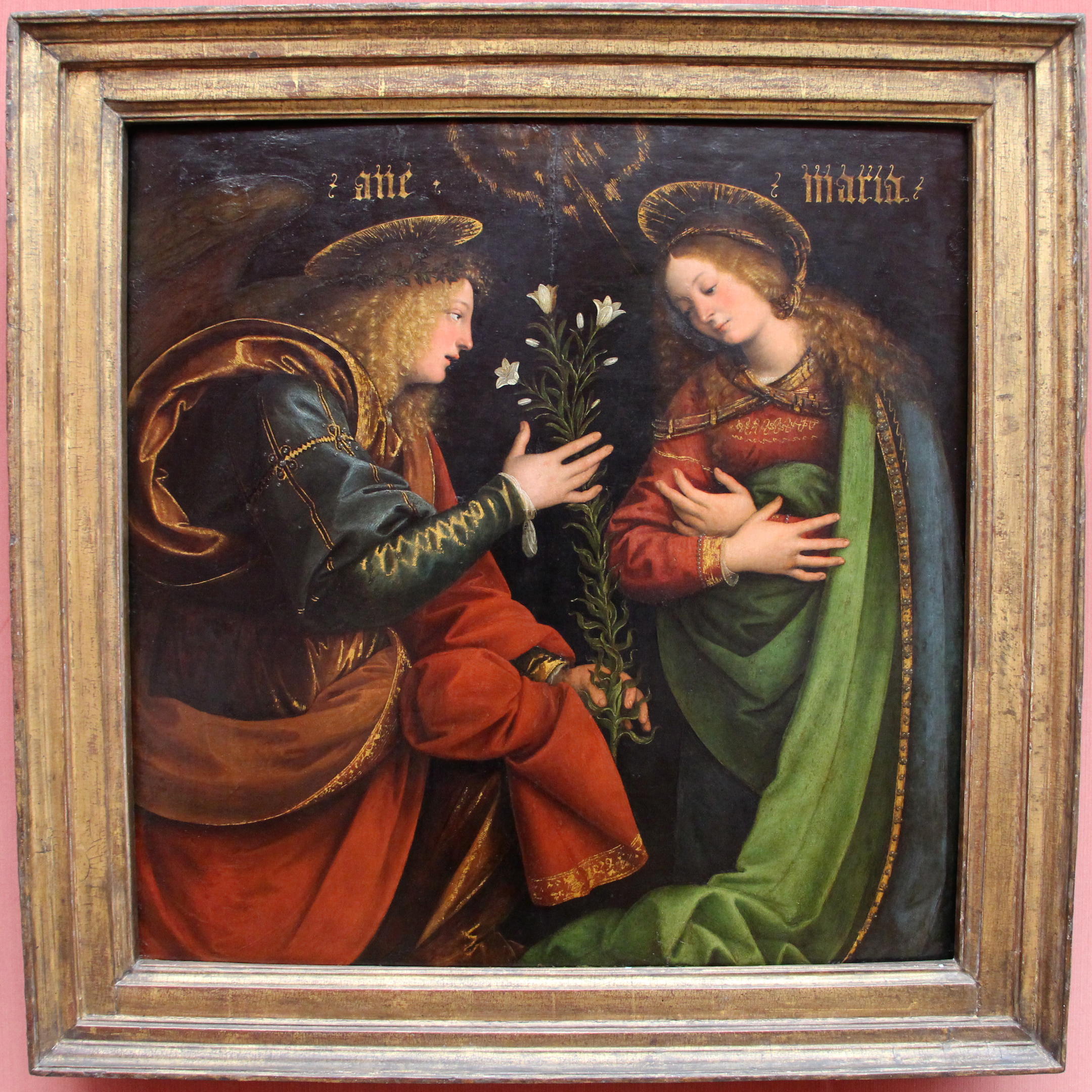 Gaudenzio Ferrari, Annunciation