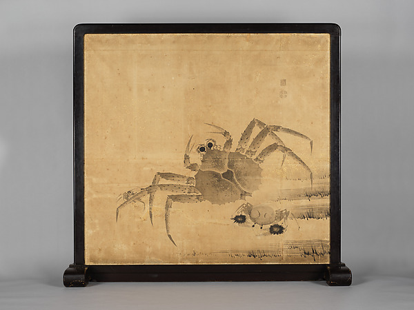 Itō Jakuchū 伊藤若冲, Crabs and Peonies