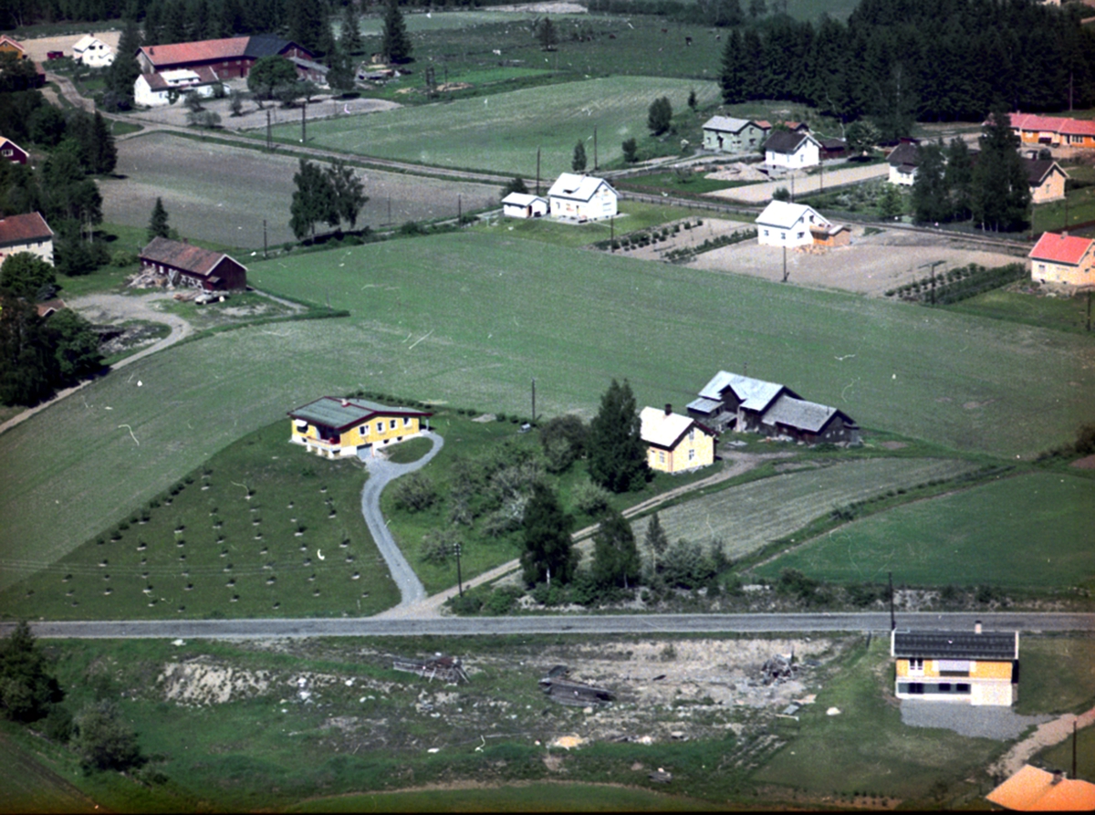 Widerøes Flyveselskap A/S, FLYFOTO BOLIGBEBYGGELSE I BEKKELAGET, SKJØNNHAUG