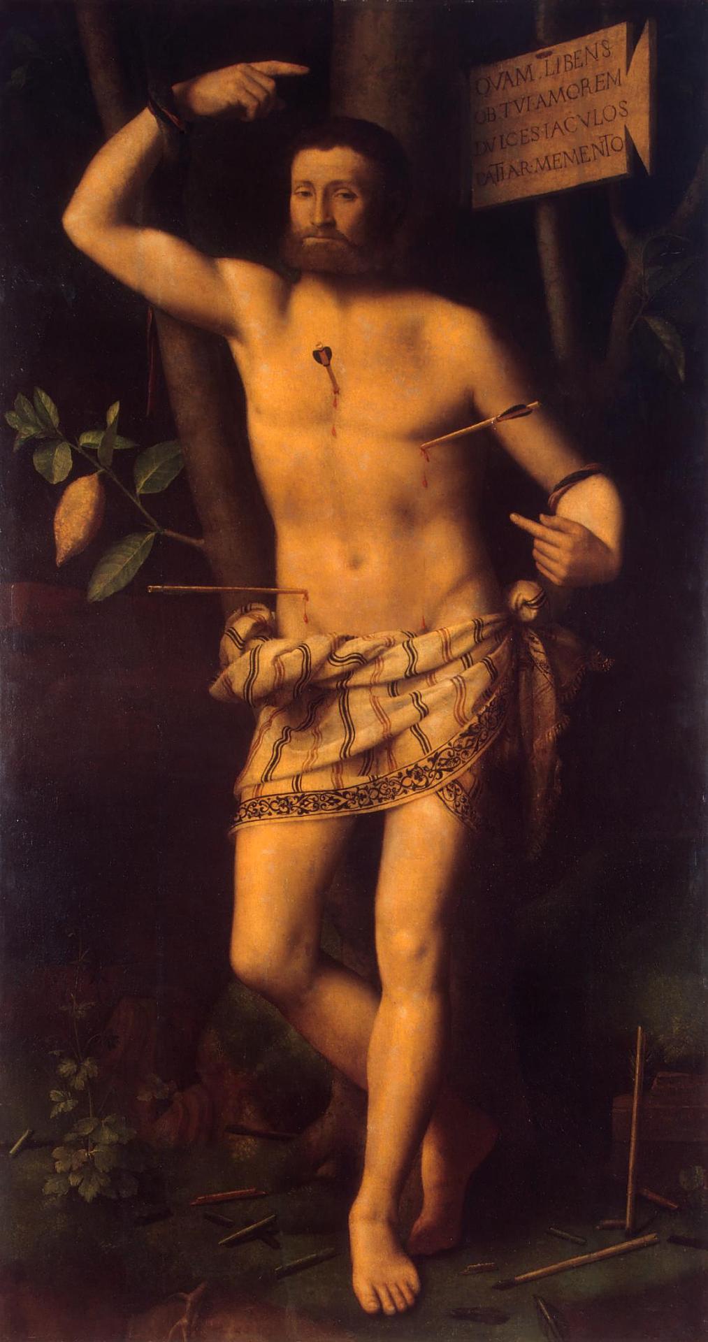 Bernardino Luini, St Sebastian