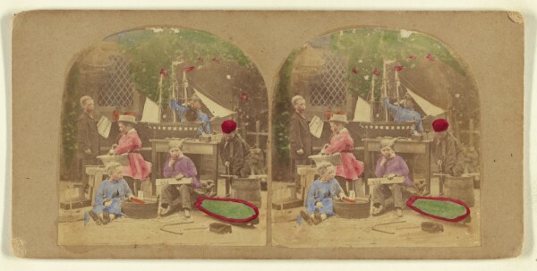 London Stereoscopic and Photographic Company, The Young Ship Builders.