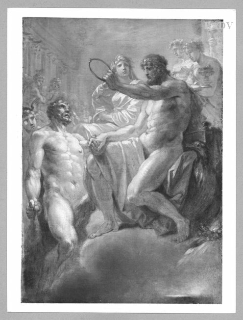 Heinrich Füger, Arrival of Hercules in the Olymp