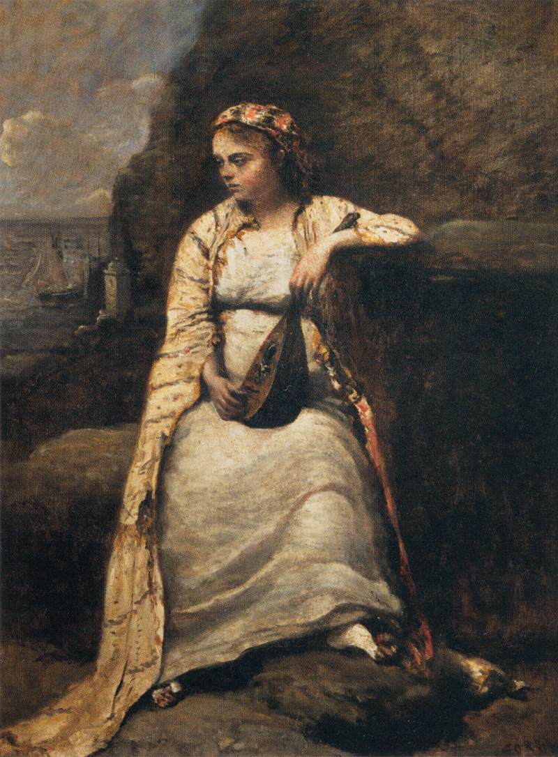 Jean-Baptiste Camille Corot, Haydée'