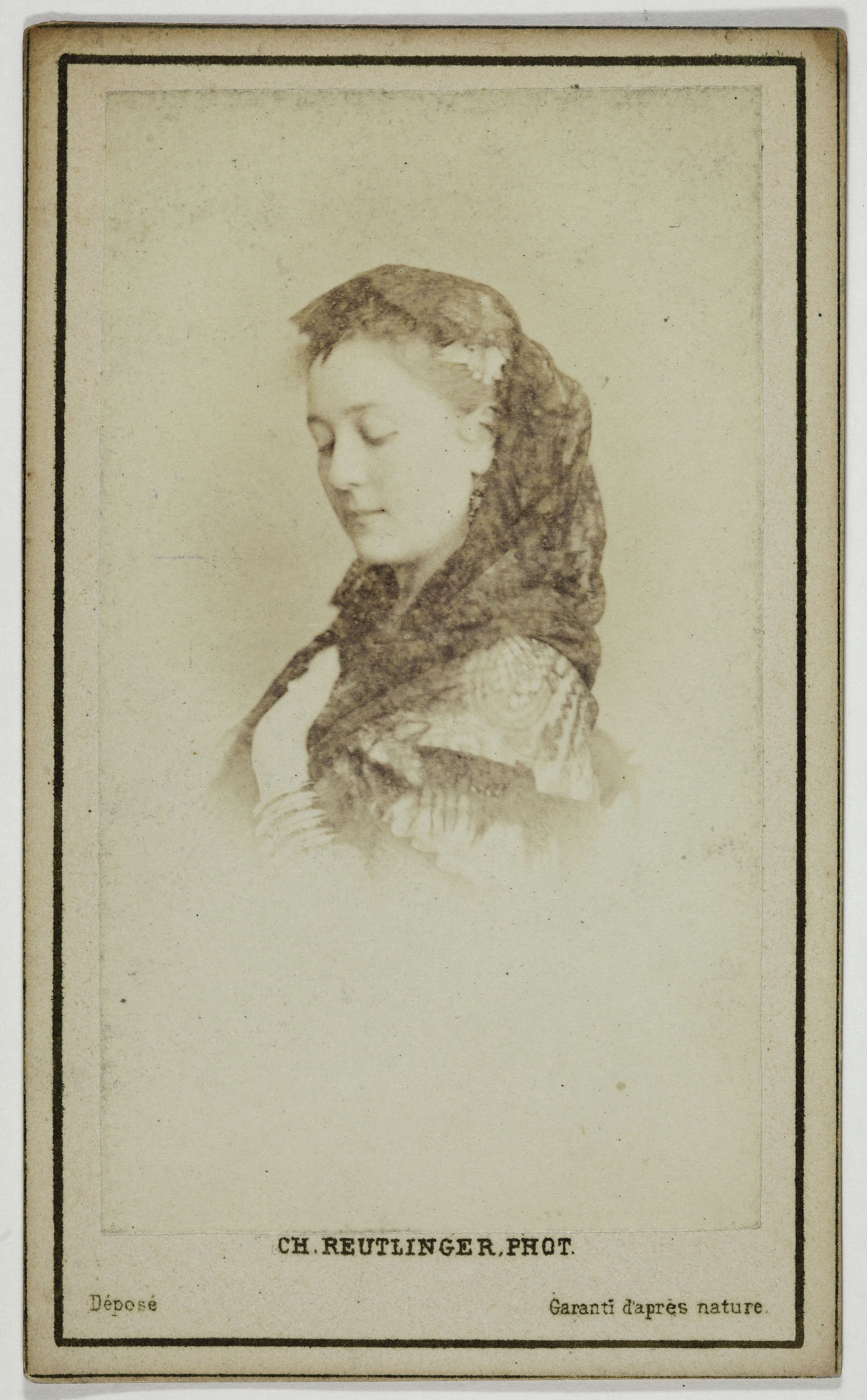 Charles Reutlinger, Portrait d’Abingdon, Louise, Charlotte, (Abingdon – Legaigneur), (actrice)