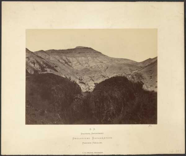Timothy H. O'Sullivan, [Rhyolyte Hills, Pahute Range, Nevada]
