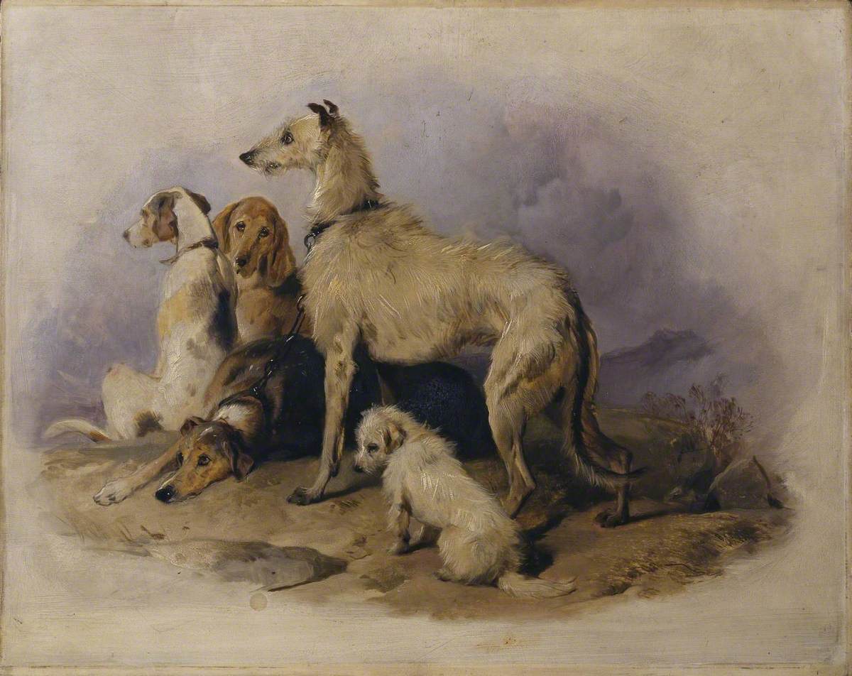 Edwin Landseer, Highland Dogs