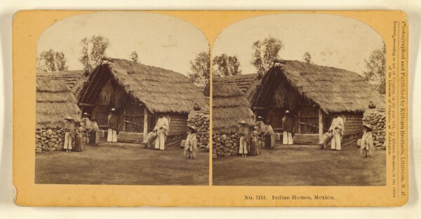 Benjamin West Kilburn, Indian Homes, Mexico.