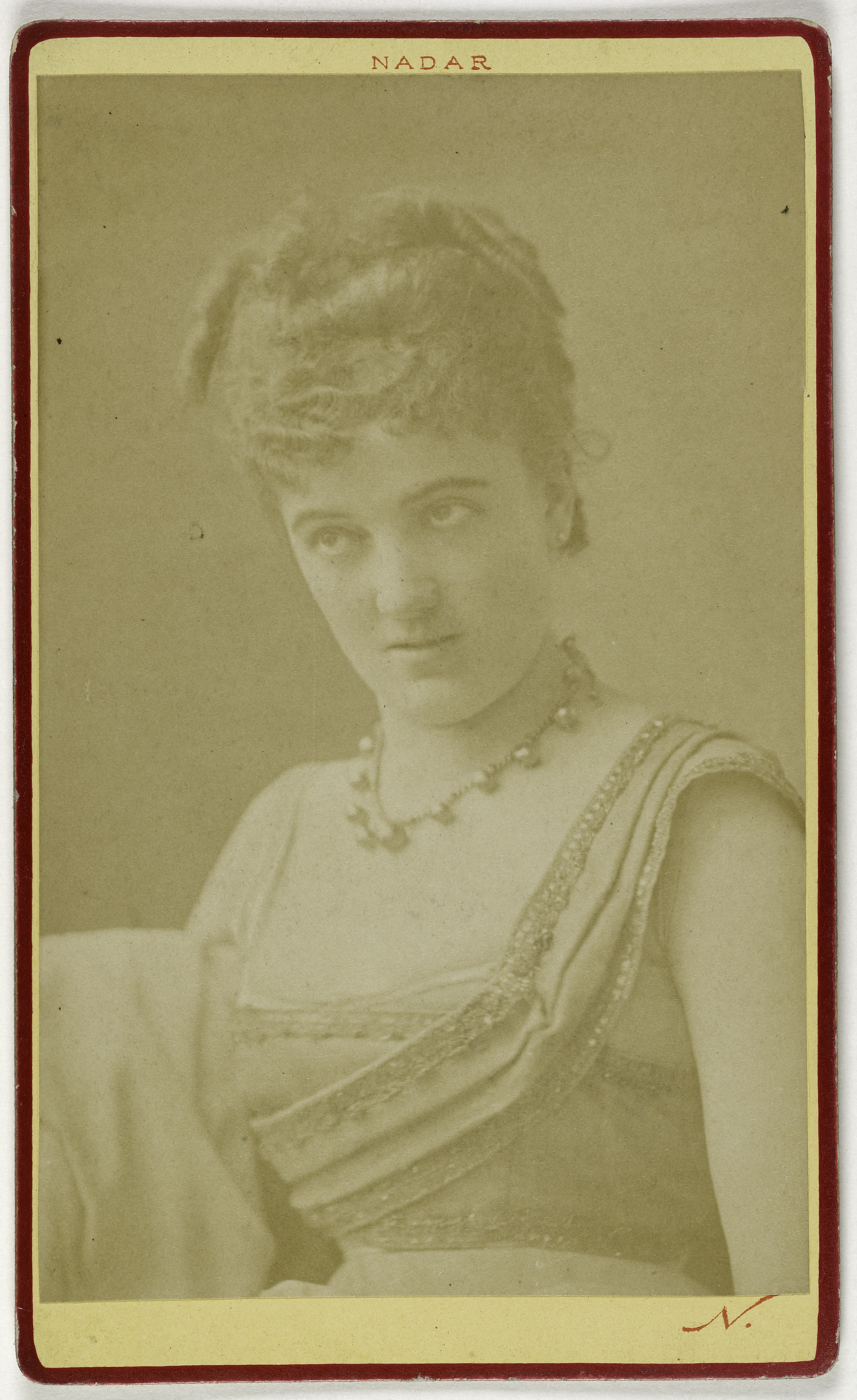 Atelier Nadar, Portrait de Goet, (actrice)