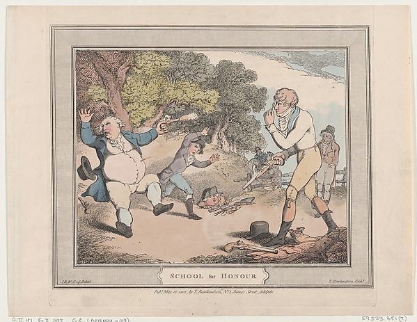 Thomas Rowlandson, School for Honour