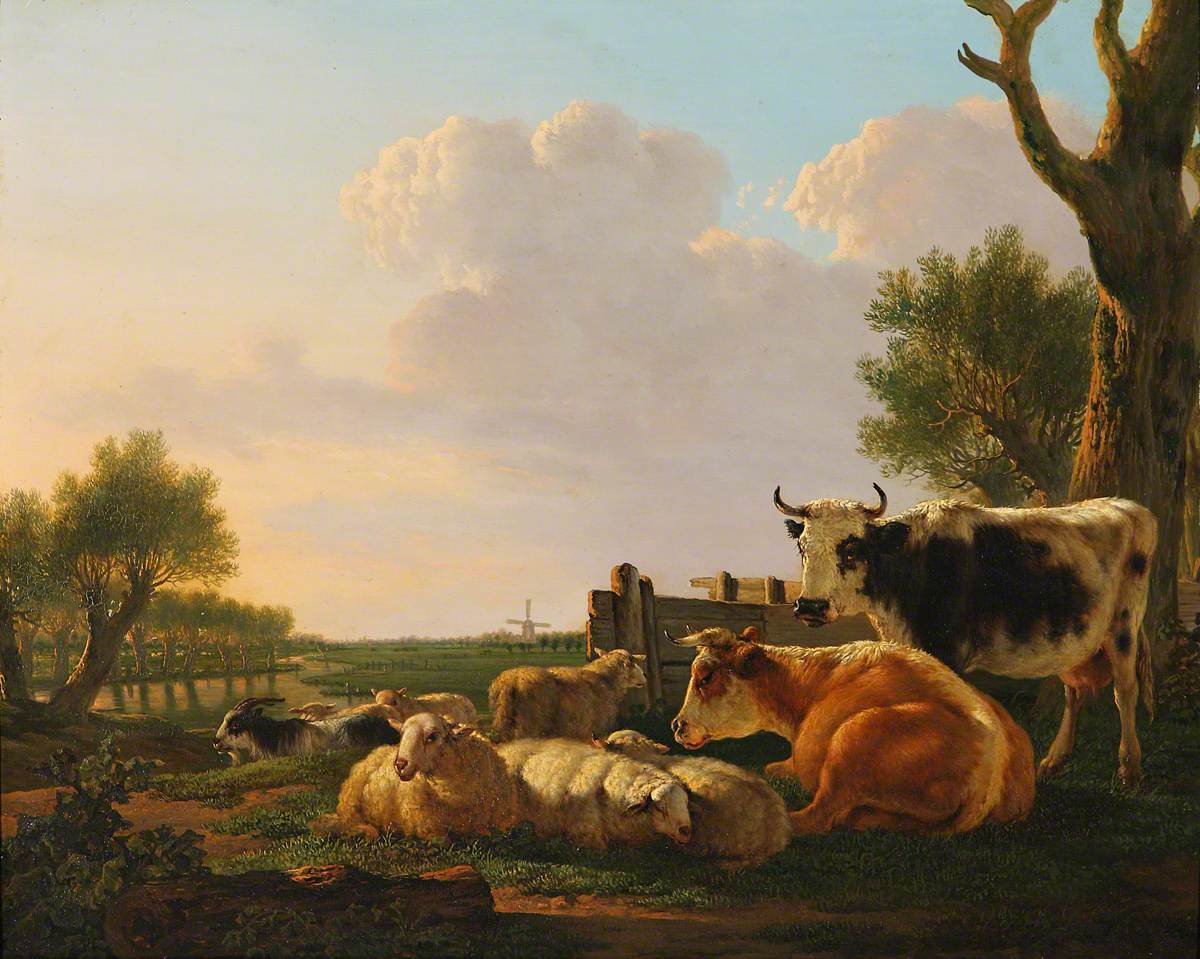 Jacob van Strij, Cattle in a Landscape