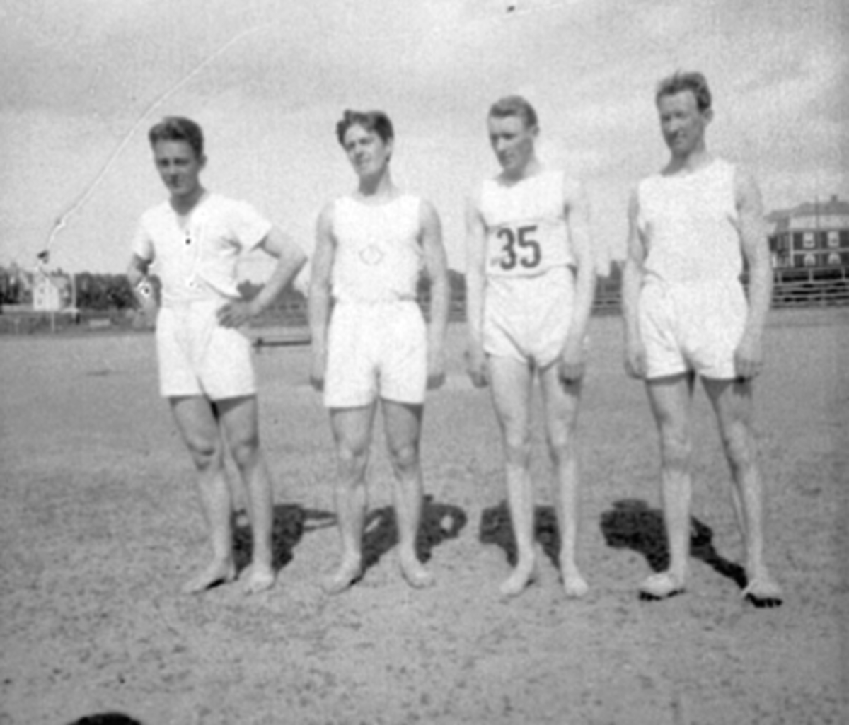 Anno Domkirkeodden, GRUPPE, 4 FRIIDRETTS-UTØVERE, HAMAR STADION