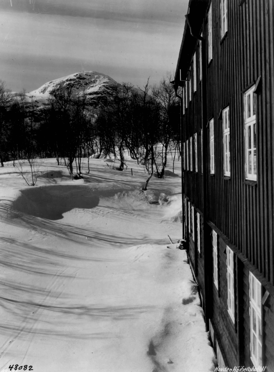 Anders Beer Wilse, Hovden Hoyfjellshotell, sno.