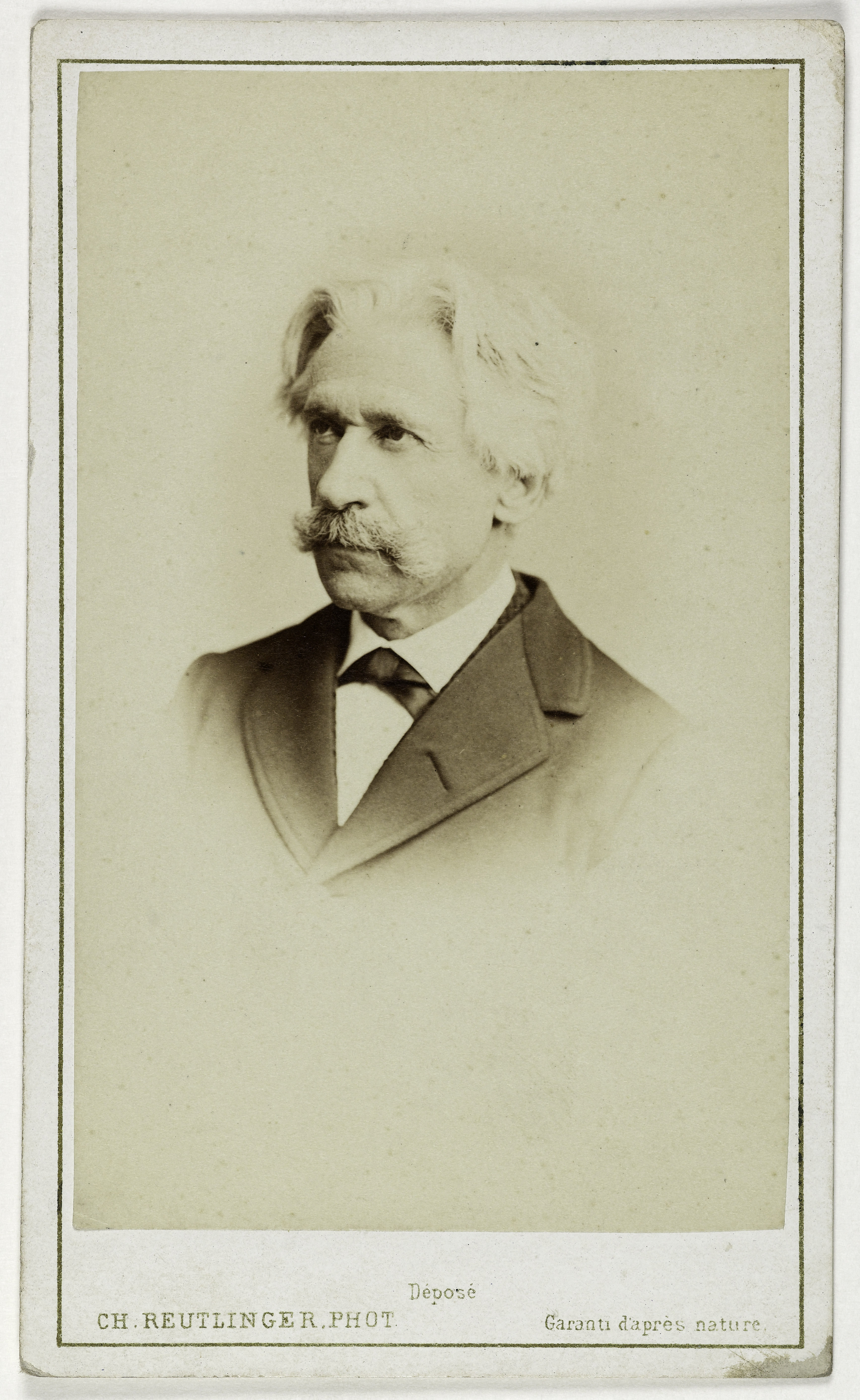 Charles Reutlinger, Portrait de Gueroult, Constant, (1811-1882), (romancier, auteur dramatique)