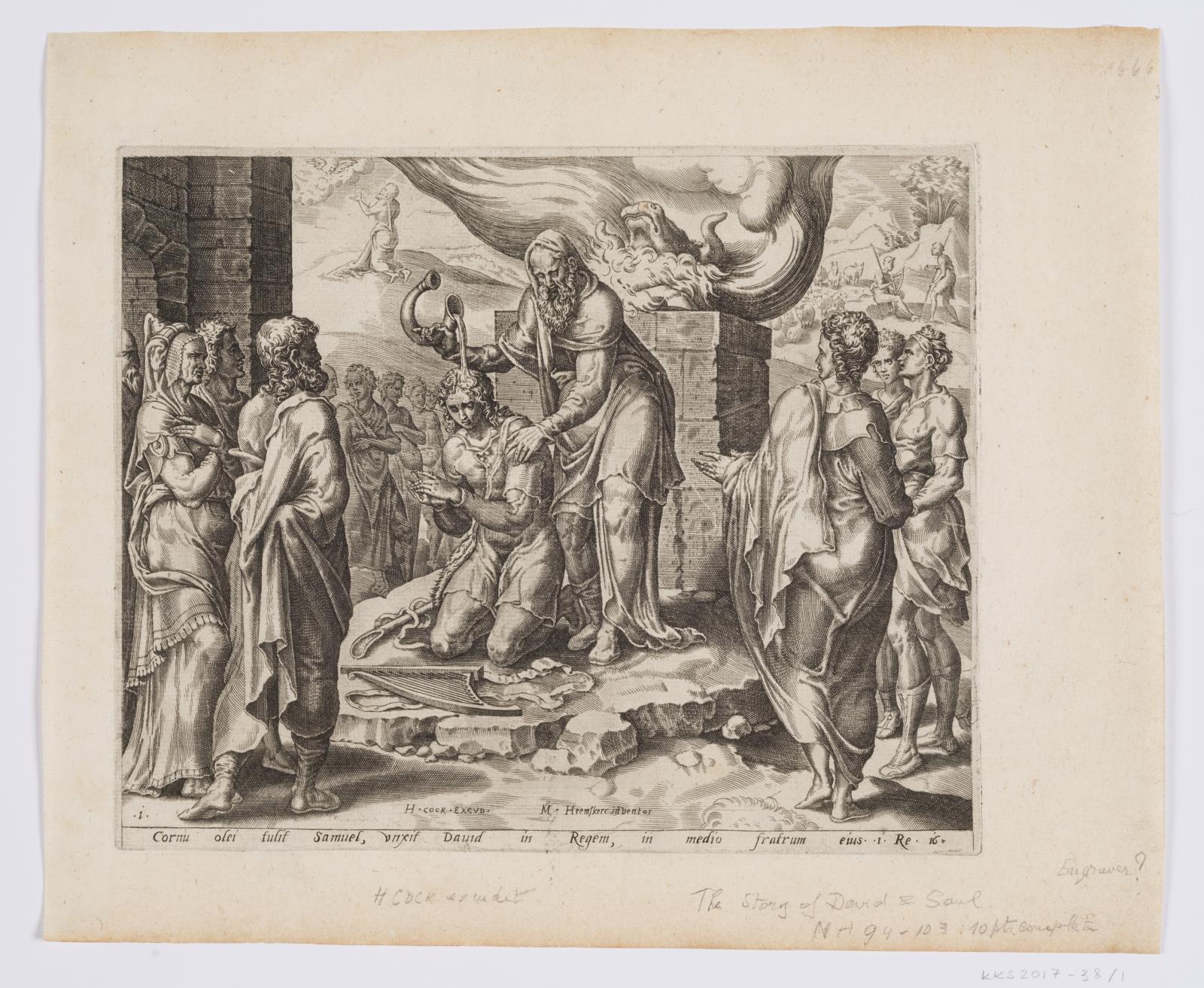 Maarten van Heemskerck, Samuel salver David