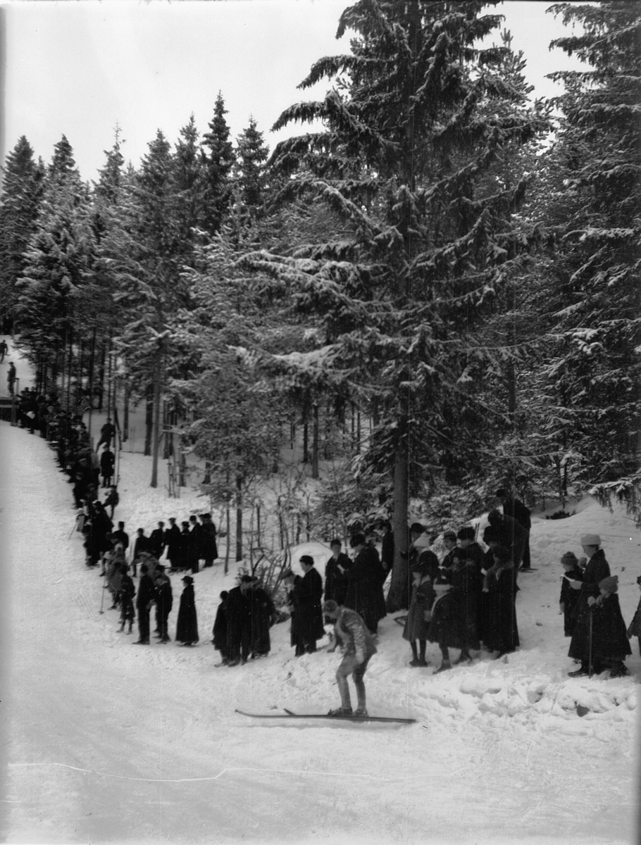 Ragnvald Andersen, Publikum på et hopprenn.