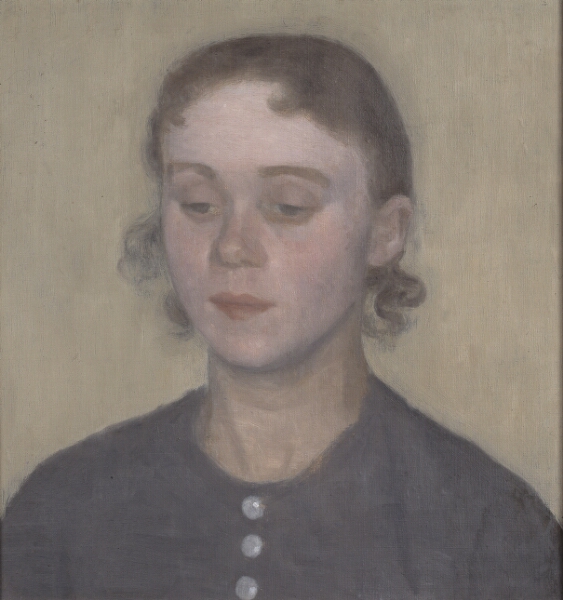 Vilhelm Hammershøi, Kunstnerens hustru Ida, f. Ilsted