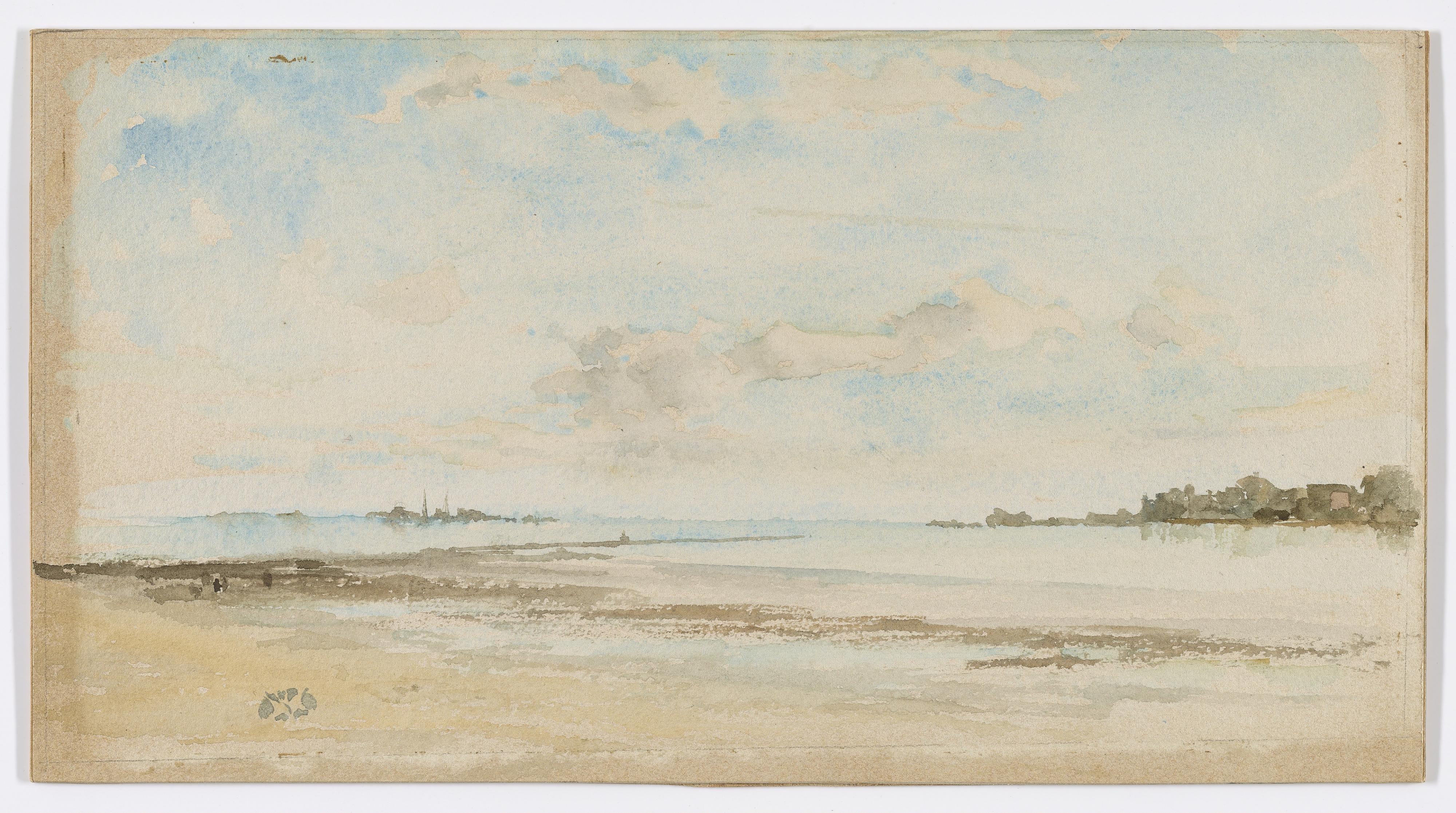 James McNeill Whistler, Note in Blue and Opal–Jersey