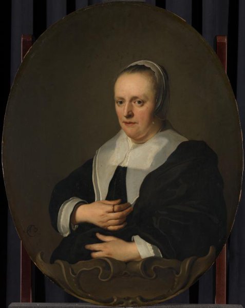 Jacob Adriaensz Backer, Portrait of Sara de Bie
