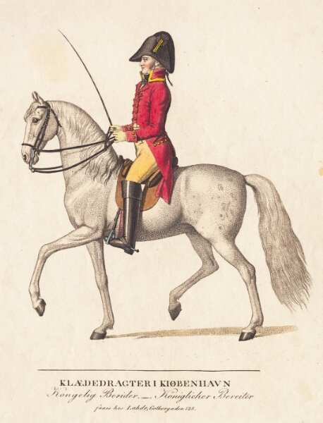 Gerhard Ludvig Lahde, Kongelig Berider