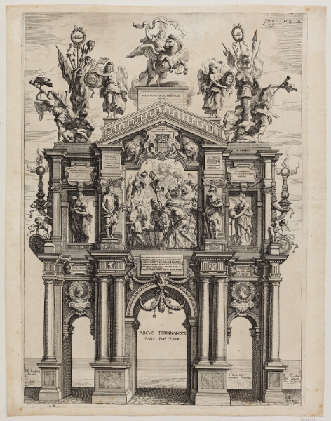 Theodoor van Thulden, Æresport for Ferdinand set bagfra