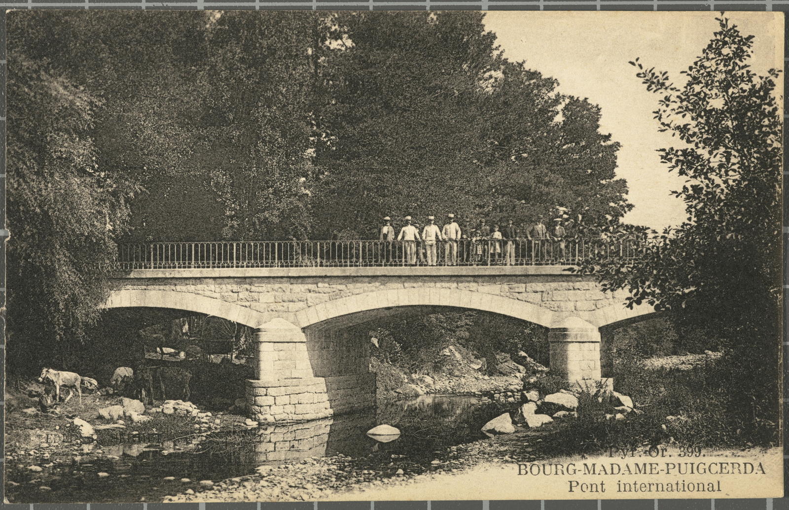 Desconegut, 399.- Bourg-Madame. Puigcerda. Pont International