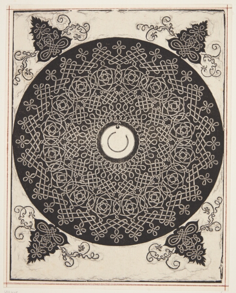 Albrecht Dürer, Knob med hvid medaljon