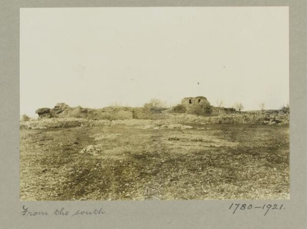 K.A.C. Creswell, Ruins of Burj Bardawil, Yabrud (West Bank)