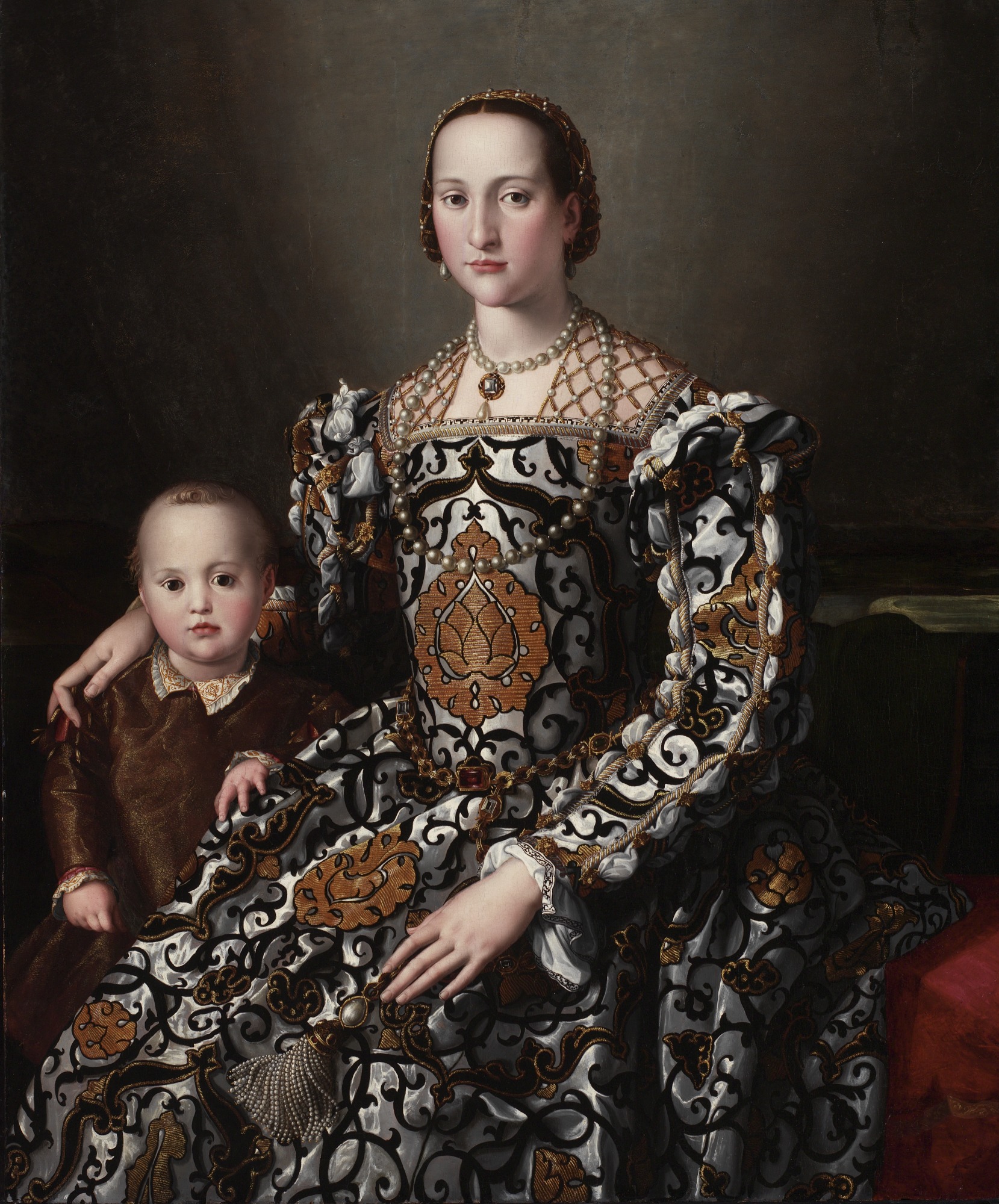 Bronzino, Eleonora of Toledo and Her Son