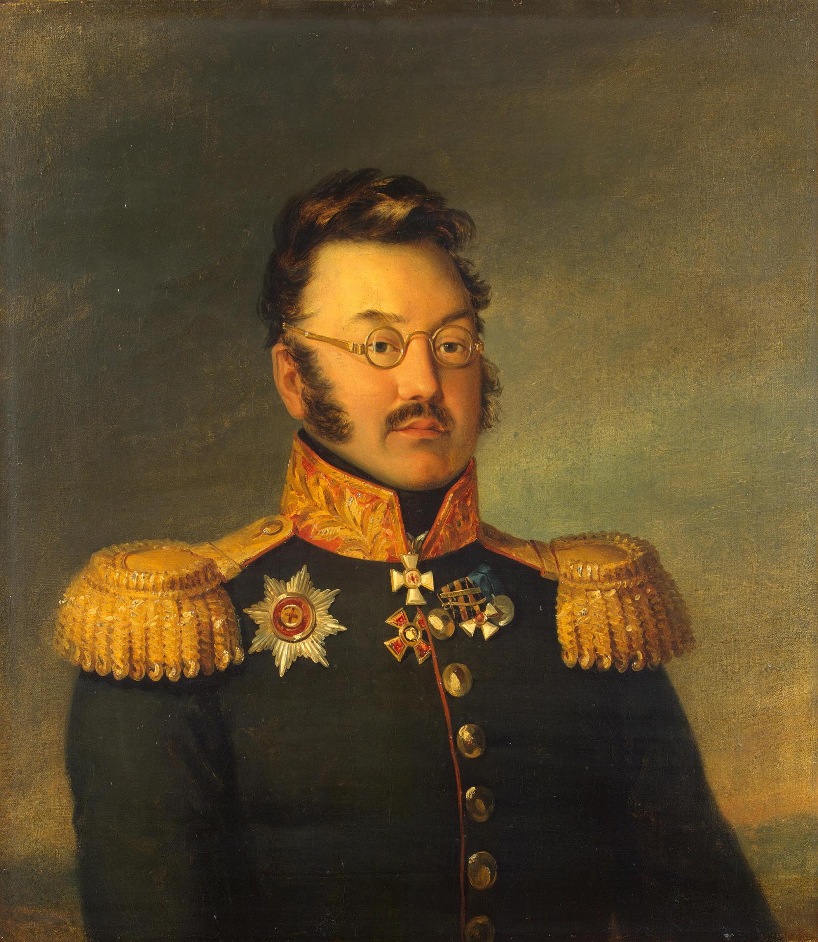 Unknown artist, Portrait of Ivan A. Khrushchyov (1774-1824)
