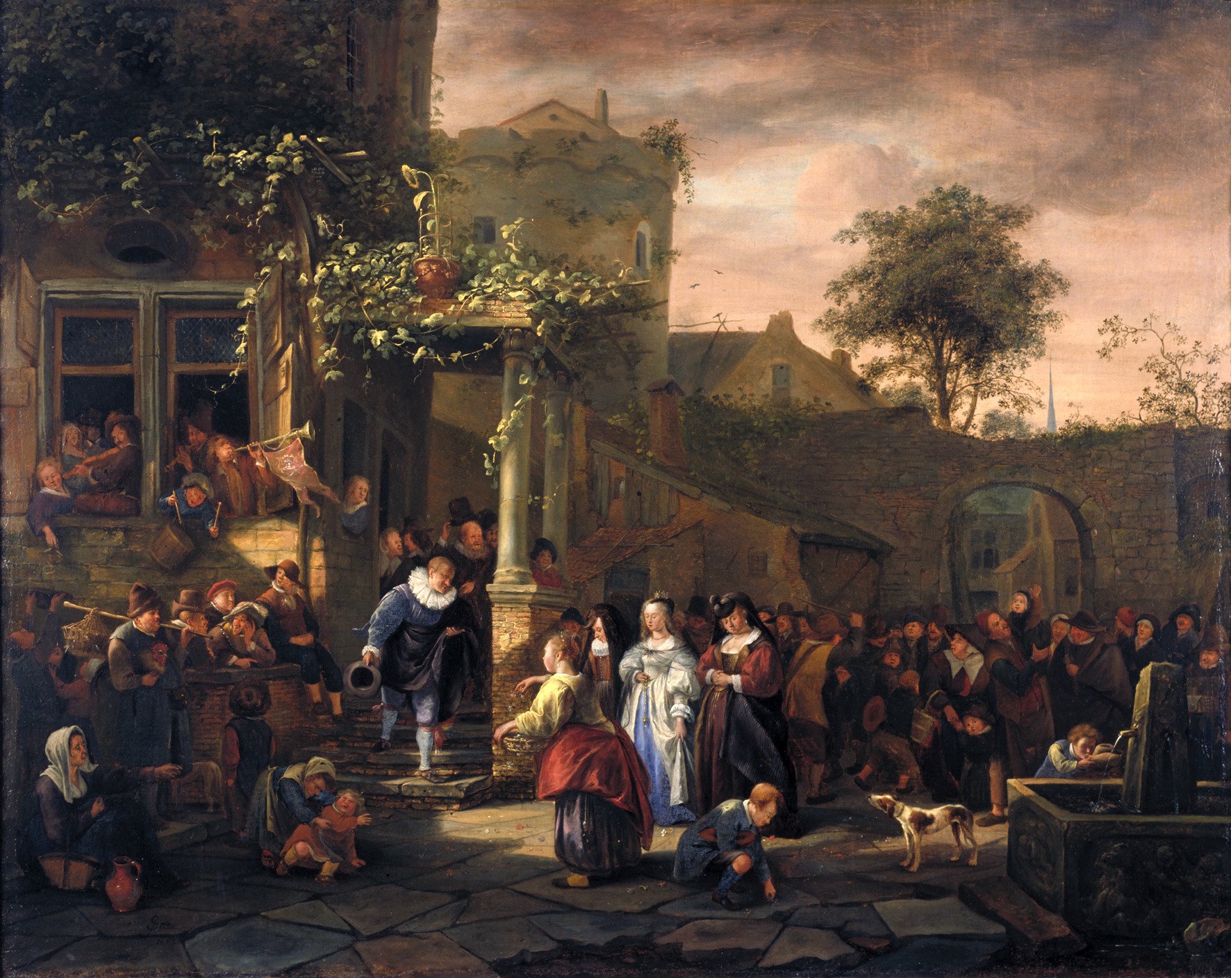 Jan Steen, The village wedding