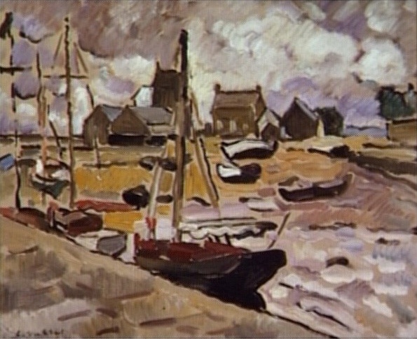 Louis Valtat, Bateaux au port