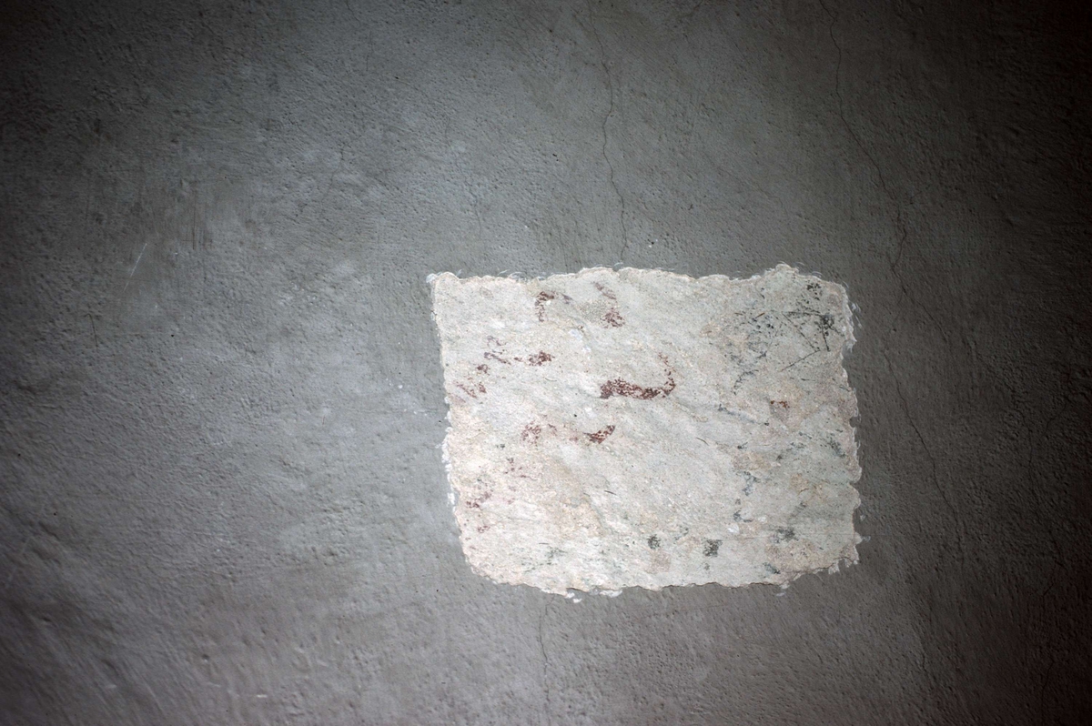 Rune Hammarling, Kalkmålning i Skuttunge kyrka, Skuttunge socken, Uppland 1988