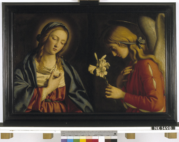 Giovanni Battista Salvi da Sassoferrato, The Annunciation