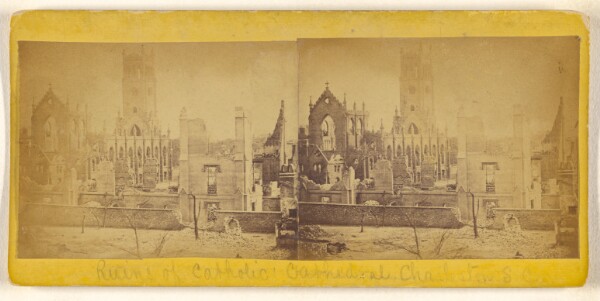Unknown, [Ruins of Catholic Cathedral, Charleston, S.C.]
