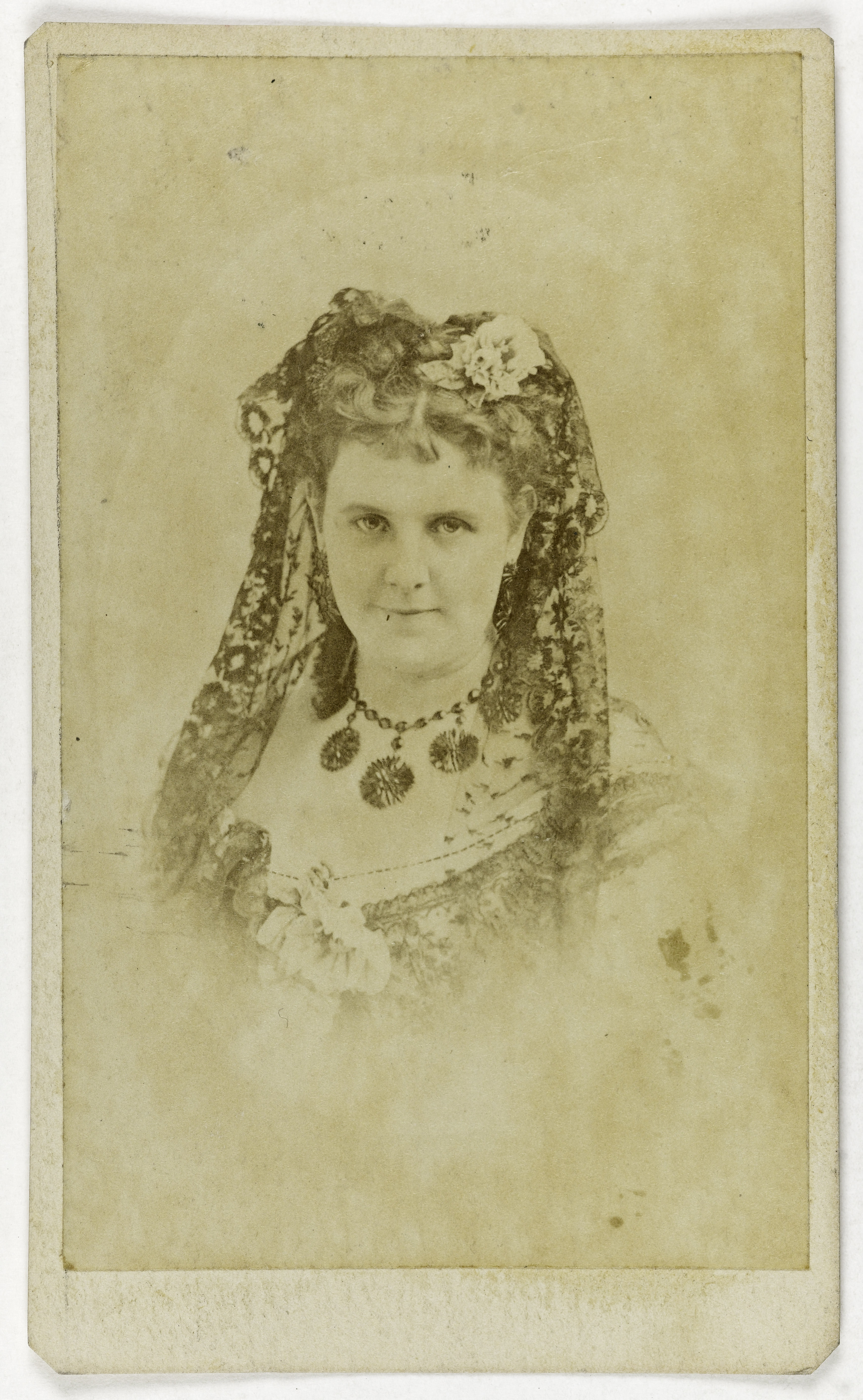 Anonyme, Portrait de Morenzi, actrice au Théâtre des Italiens de 1869 à 1876.