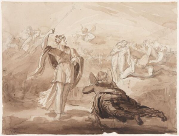 Unknown, Drawing by a member of the Sketching Society