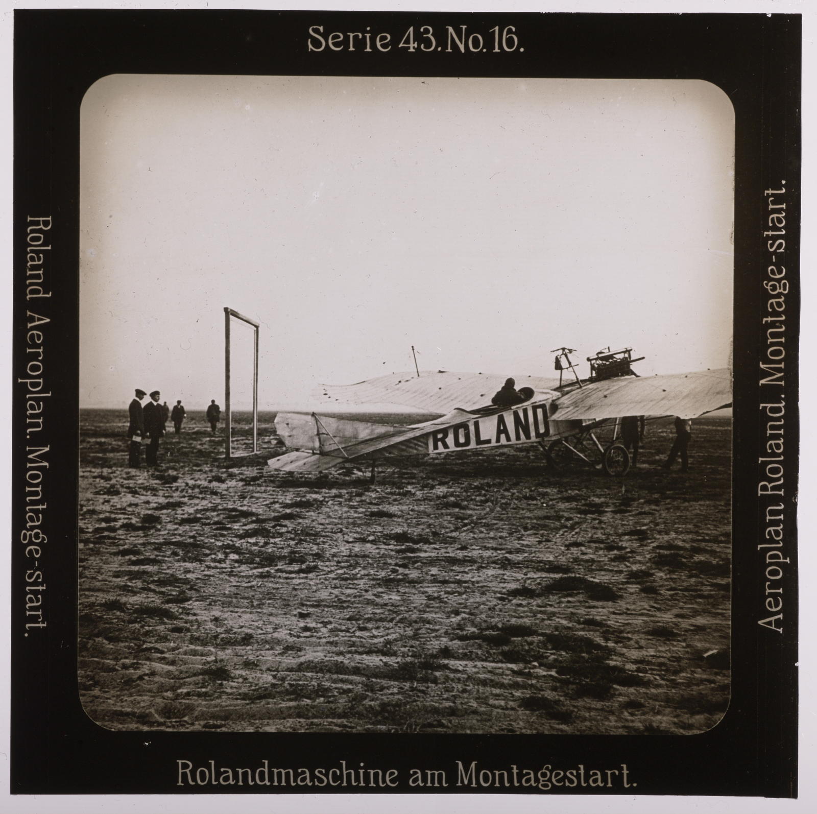 Desconegut, Rolandmaschine am Montagestart Projection für Alle