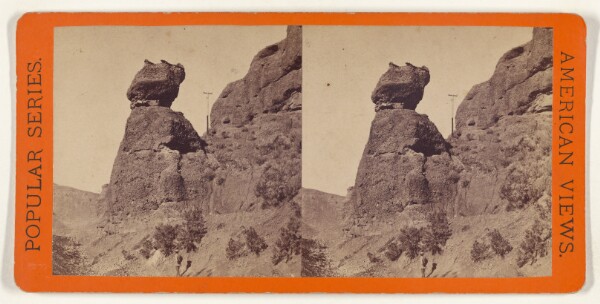 Edward and Henry T. Anthony & Co., Pulpit Rock - Near View. [Pacific R. R.]