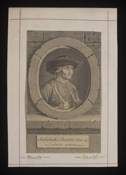 Unknown, Jedidiah Buxton Ætat 49