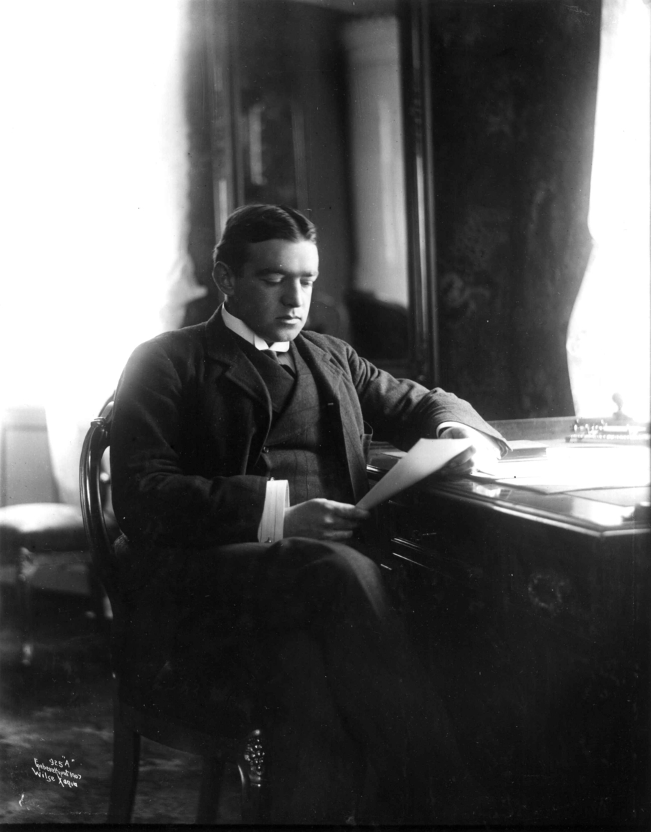 Anders Beer Wilse, Schakelton, loitnant