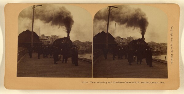 Benjamin West Kilburn, Temiskaming and Northern Ontario R.R. Station, Cobalt, Ont.