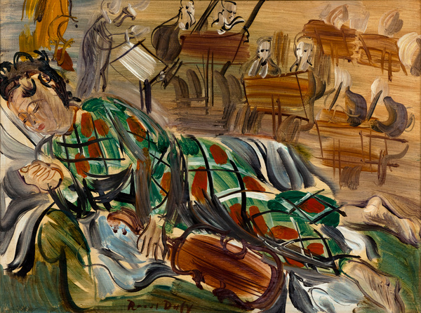 Raoul Dufy, Arlequin et orchestre