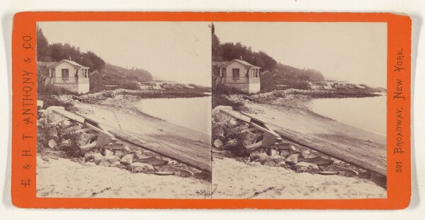 Edward and Henry T. Anthony & Co., Guard House on the margin of the Hudson, south of the Prison. [Sing Sing Prison]