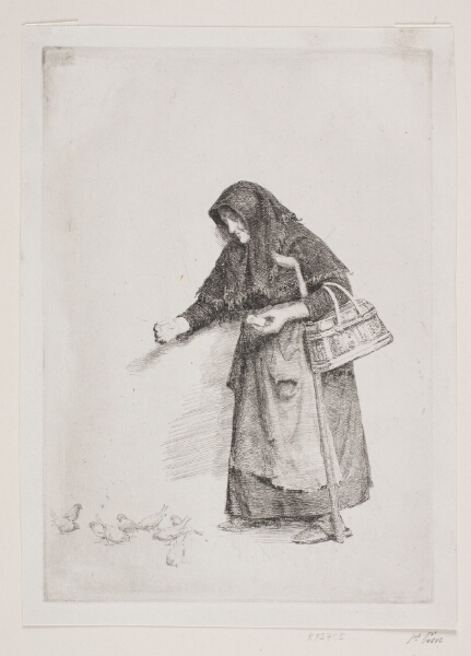 Carl Bloch, Konen med spurvene