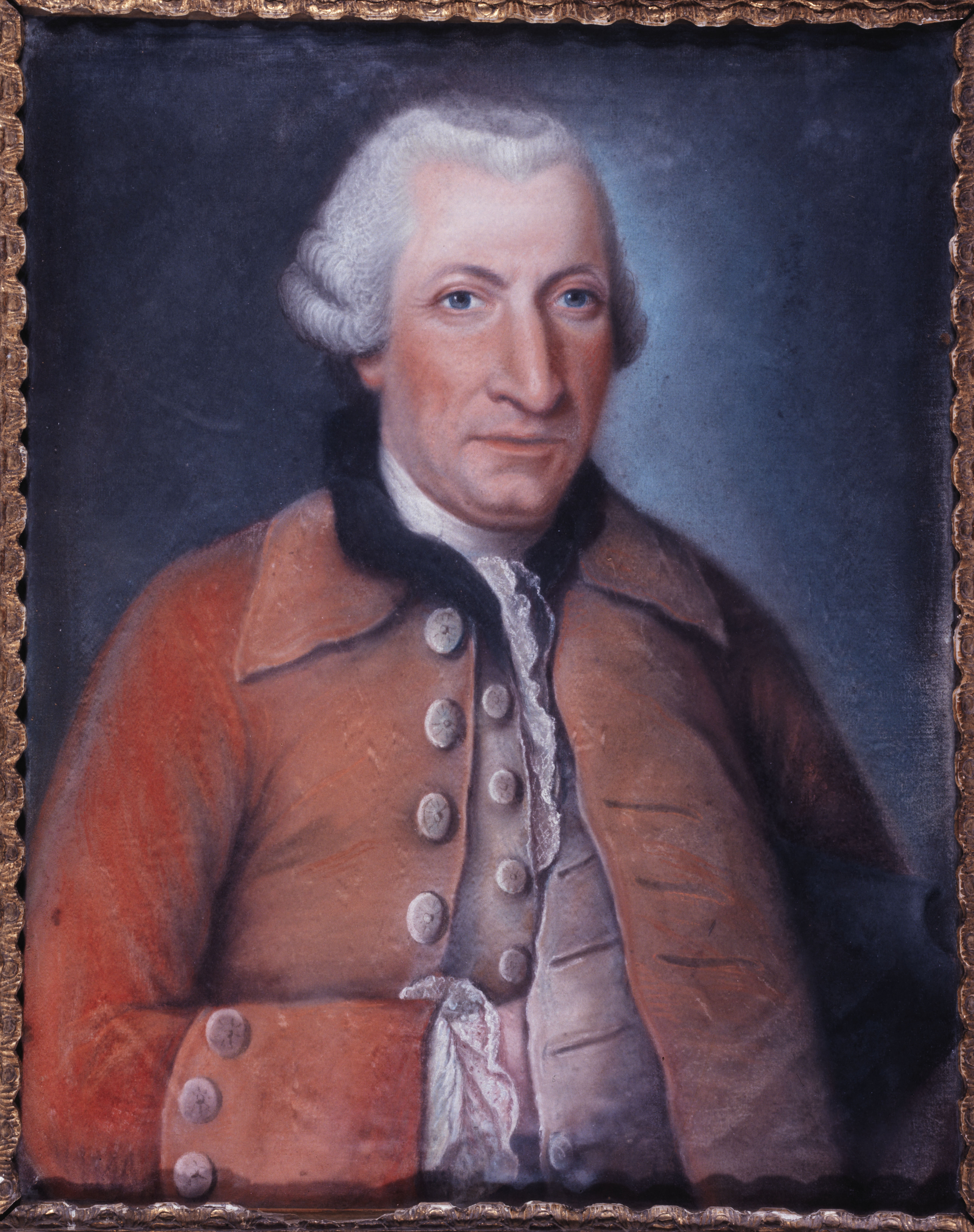 Anonyme, Portrait de Louis-Jean Saint-Just de Richebourg (1716-1777), chevalier de Saint Louis père du conventionnel Saint-Just