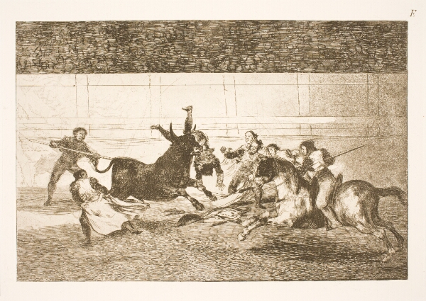 Francisco de Goya, Pepe Illos død (2. komposition)