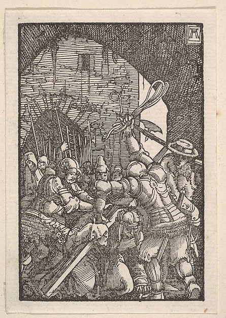 Albrecht Altdorfer, Christ Carrying the Cross, from "The Fall and Salvation of Mankind Through the Life and Passion of Christ"