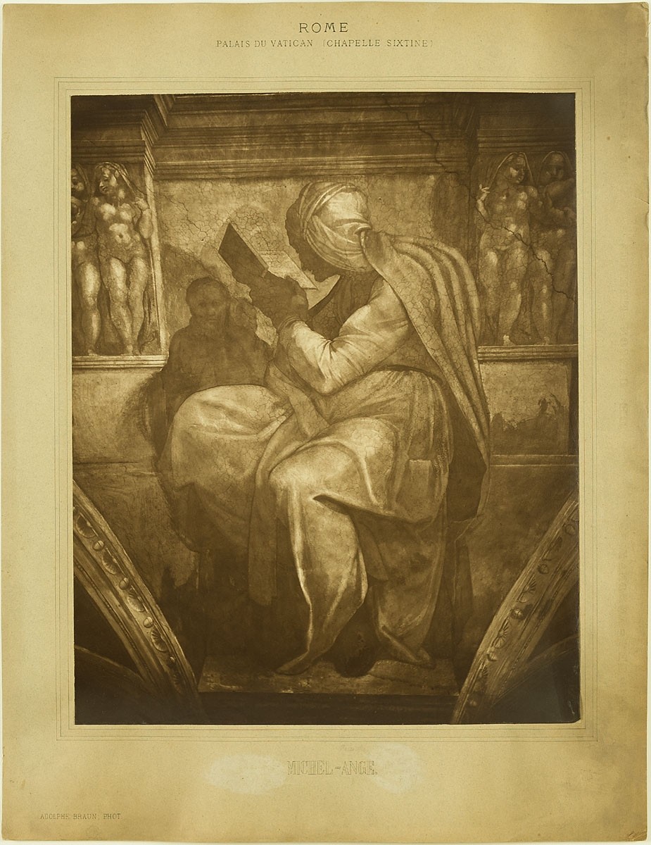 Adolphe Braun, Rome - Palais du Vatican (Chapelle Sixtine) - Michel-Ange