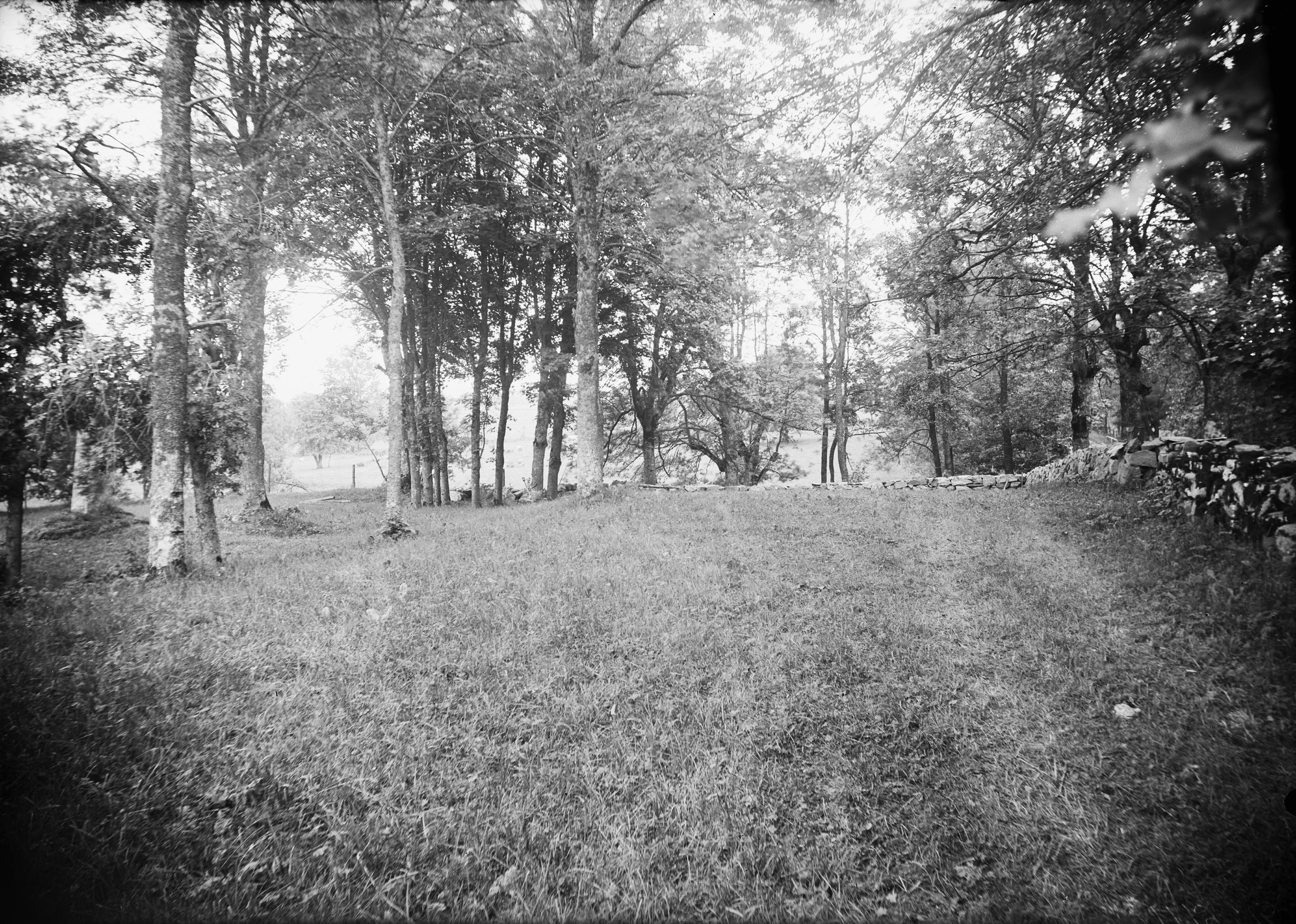 Axel Forssén, Sjogerstads kyrkplats/ödekyrkogård
