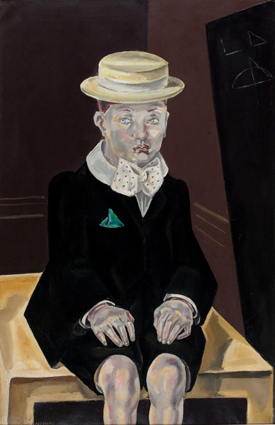 Maria Blanchard, Petit garçon au canotier